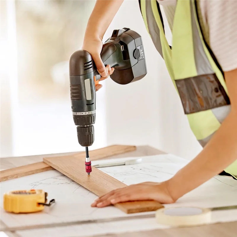 8Pcs Drill Bit Extension Set Magnetic Drill Extension Bit Holder Drill Bit Extender 1/4 Inch Hex Bit Holder With 8 Bits-Hot