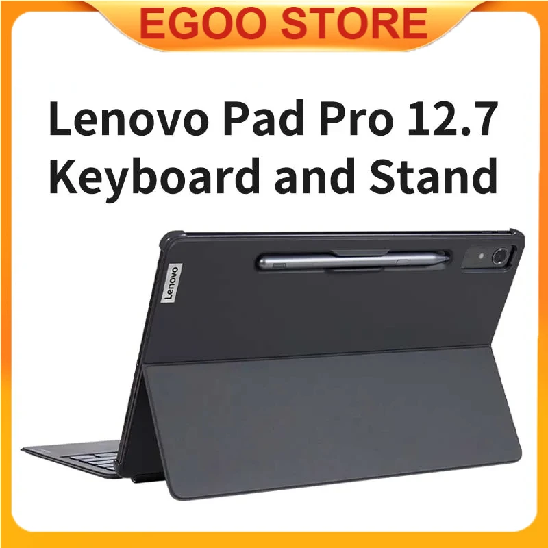 

Оригинальная Магнитная Клавиатура Lenovo для Lenovo Xiaoxin Pad Pro 12,7 дюйма Tab P12 (12,7 дюйма) для магнитного сопряжения слот для ручки с подставкой