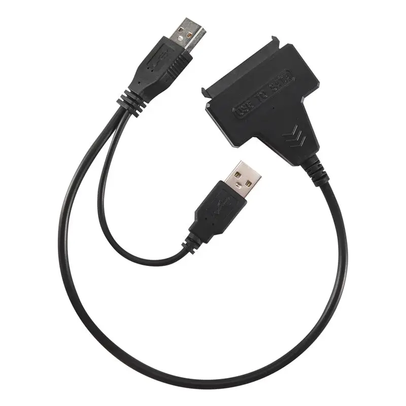 USB2.0 To SATA Adapter Cable 33Cm For 2.5 Inch External SSD HDD