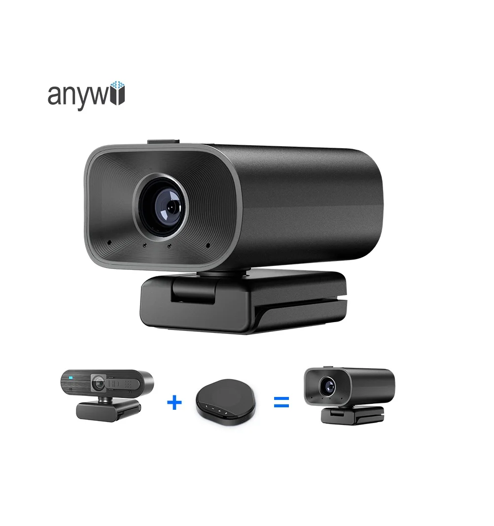 

Anywii 1080p Webcam Video Conference Camera Suppliers 1080p Webcam With Microphone and Speaker