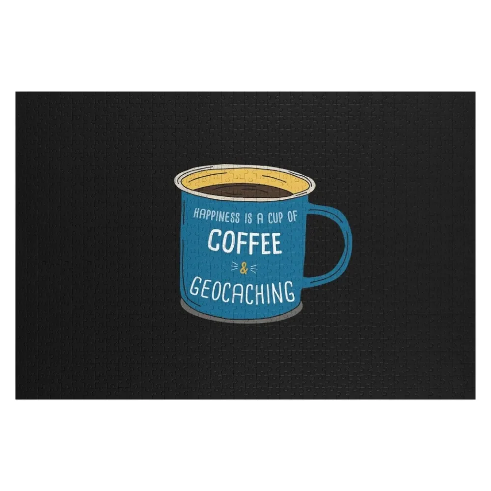 

Пазл для взрослых Geocaching & Coffee is happiness