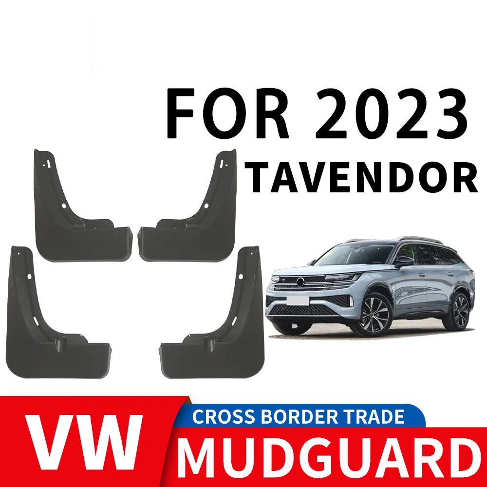 

For 2023 Volkswagen TAVENDOR mudguard Mudflaps Front Rear Flares Splash Guards Cover Car Accessoie