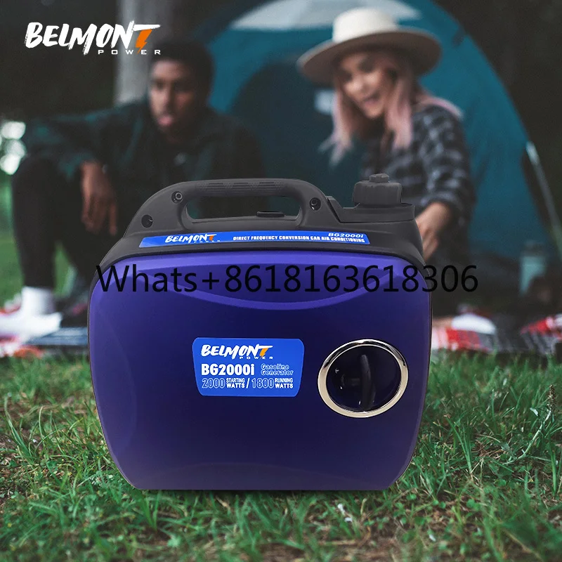 2kw 50hz 60hz Silent Mini Portable Gasoline Generators