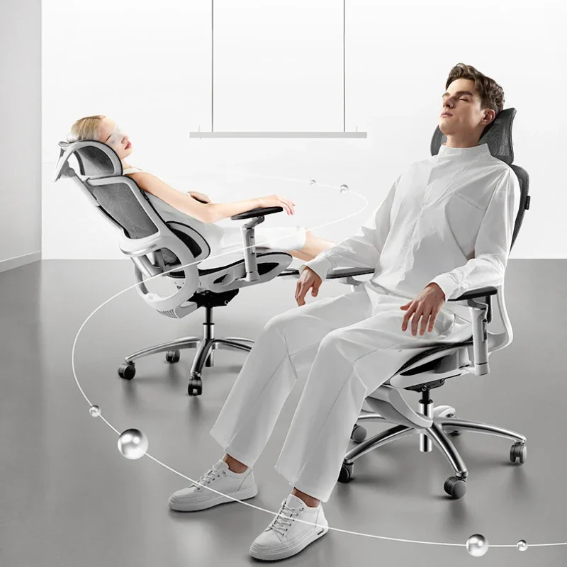 Executive Luxury Office Chair Ergonomic Black Designer Recliner Computer Chair Comfy Study Cadeira De Escritorio Furniture