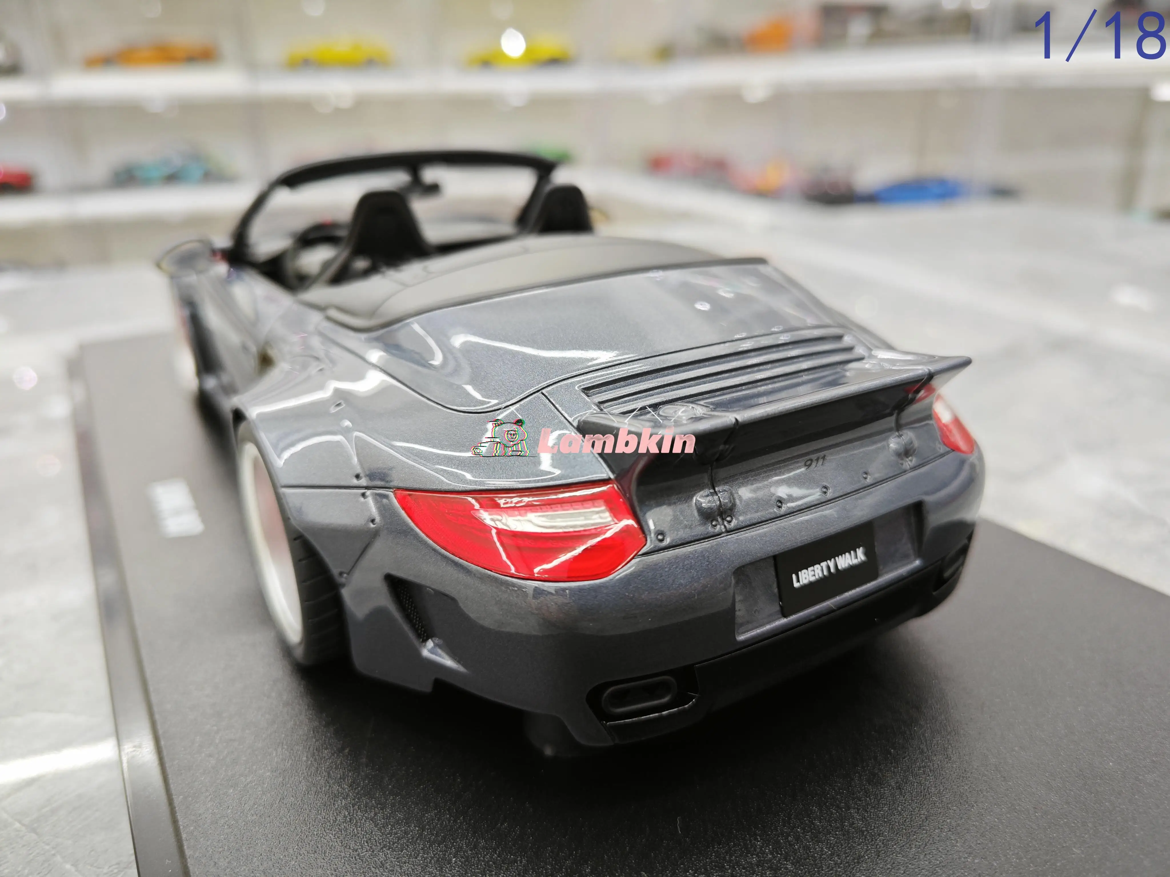 New Arrival GT Spirit 1:18 997 LB Wide Body Limited Edition Simulation Home Static Display Car Decoration Gifts Birthday