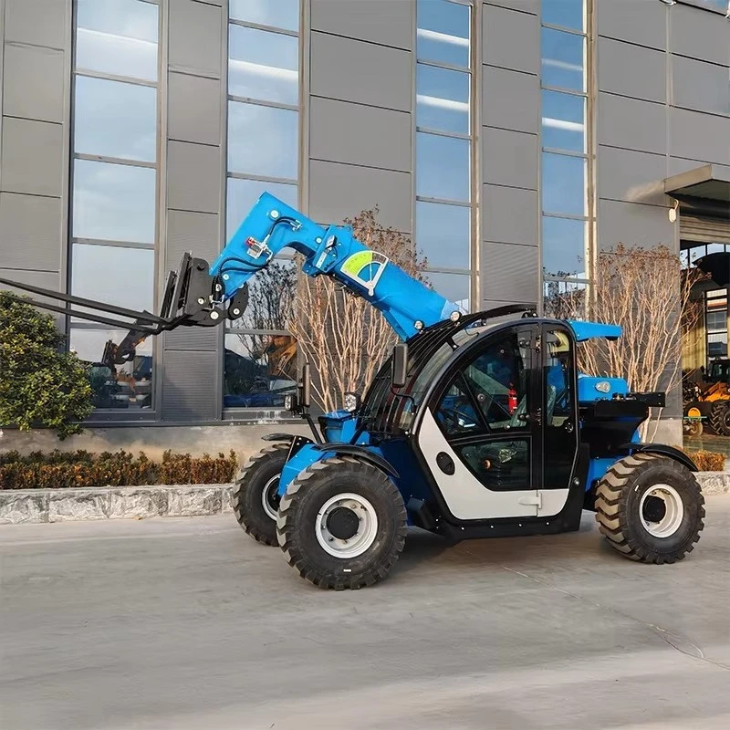 New Telescopic Material Handler 2.5 Ton 3 Ton 3.5 Ton Telescopic Forklift  With China Engines