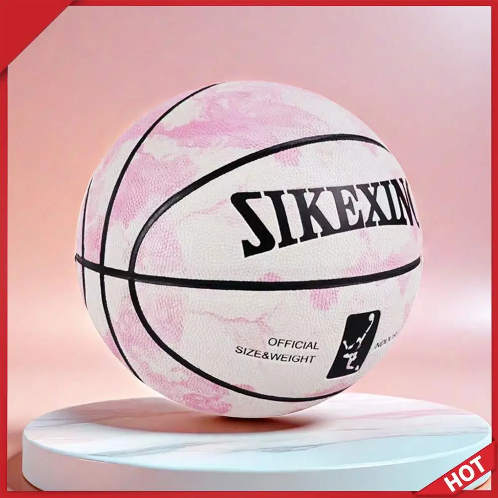 

Silent Basketball Wear-Resistant Exercise Ball Size 7 Training Basketball Suitable for Indoor & Outdoor Adults