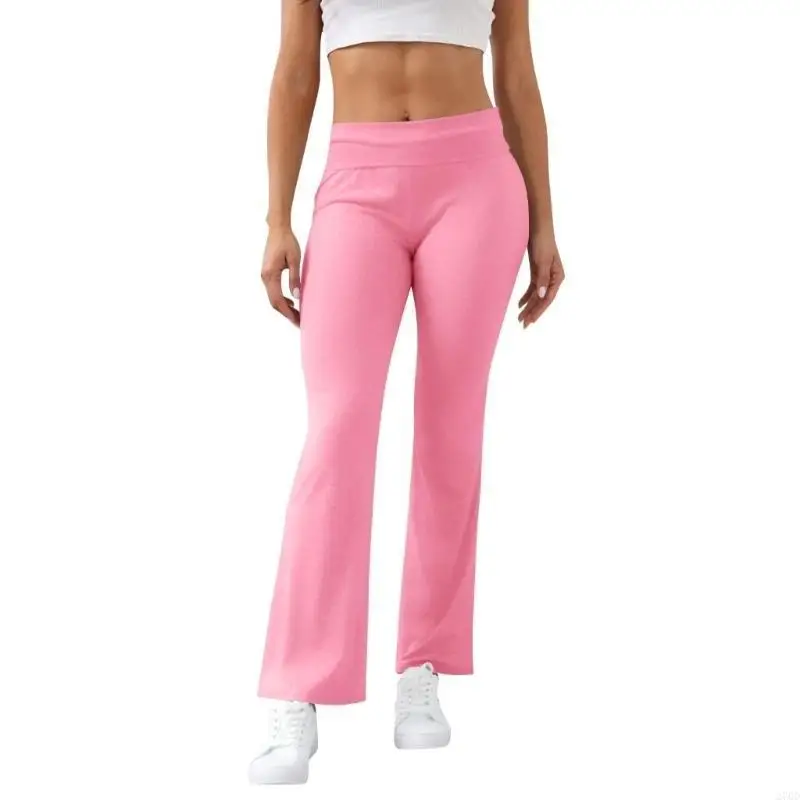 270D Sweatpants واسعة الساق للنساء أضعاف أكثر من منخفضة الارتفاع مضيئة اليوغا صالة السراويل منخفضة الارتفاع Sweatpants #5