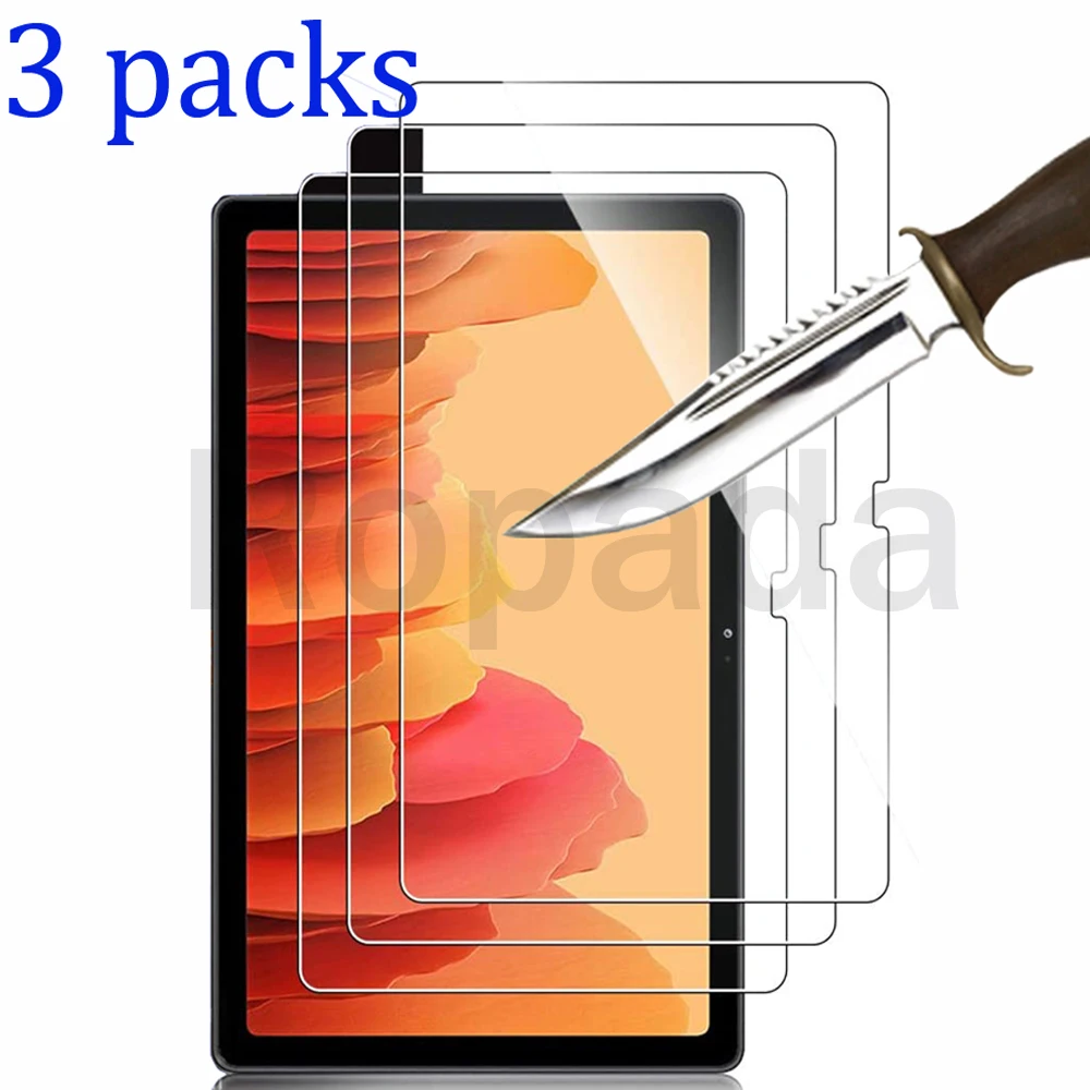 3PCS Glass screen protector for Samsung galaxy tab A7 10.4'' SM-T500 SM-T505 SM-T509 tablet protective film