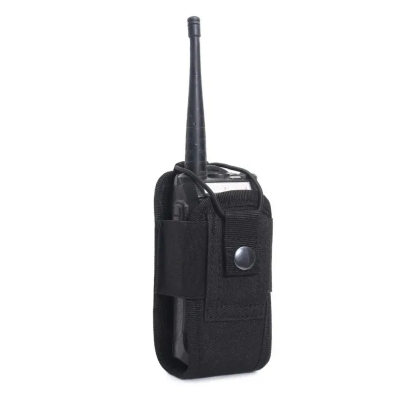 Tactical Molle Radio Walkie Talkie Pouch 1000D Outdoor Portable Radio Interphone Holster Carry Bag caccia Camping Mag Pocket