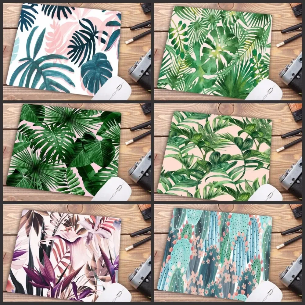 Mairuige Promotion Russia My Favorite banana Tree Green Leaves Mouse pad anime PC Computer mat Natural Rubber Gaming mousepad