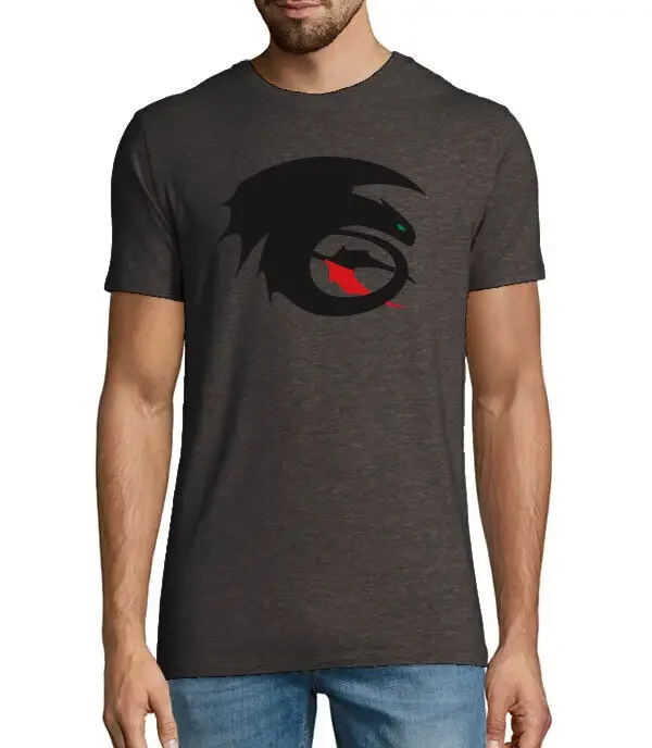 How to train your dragon Night Fury logo T shirt