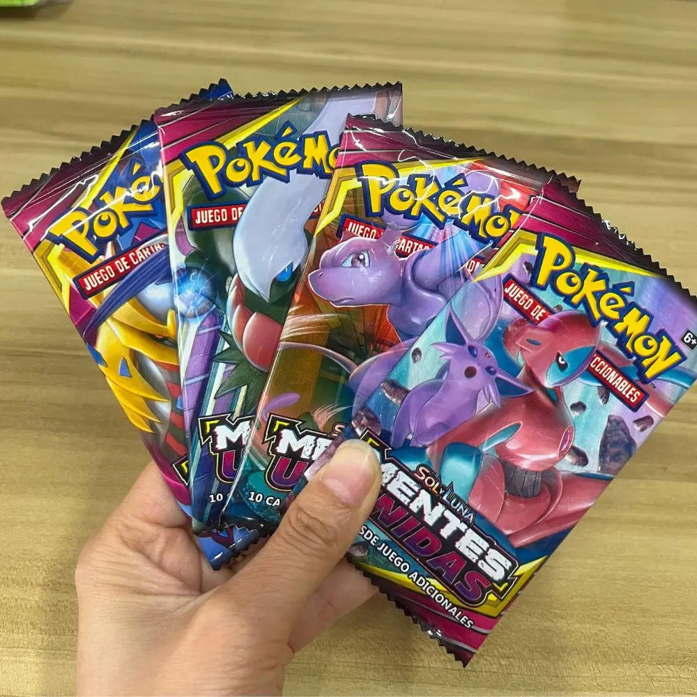 Cartes de jeu Pokémon brillantes, cartes de collection à collectionner, GX Tag Team, Vmax EX Mega Energy