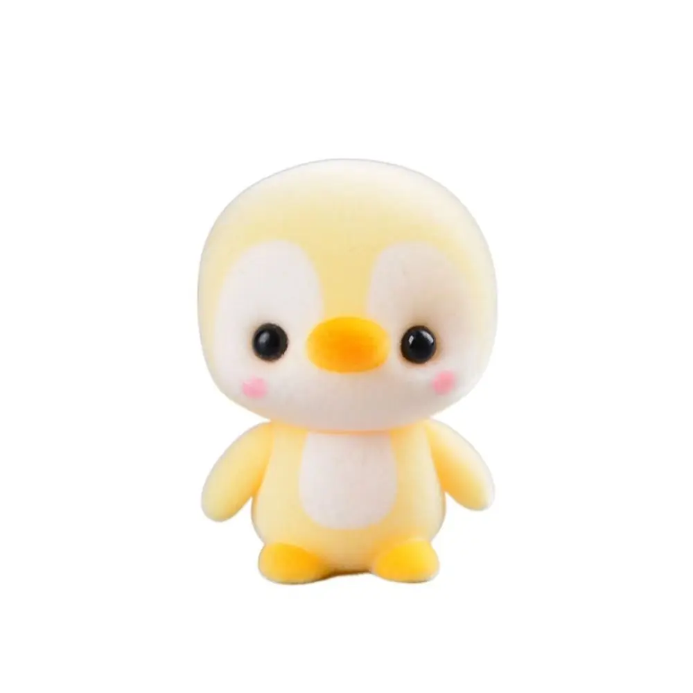 

Miniature Figurines Flocking Anime Action Figure Duck Rabbit Bjd Animals Model Dolls Creative Cartoon Collectiable Decoration