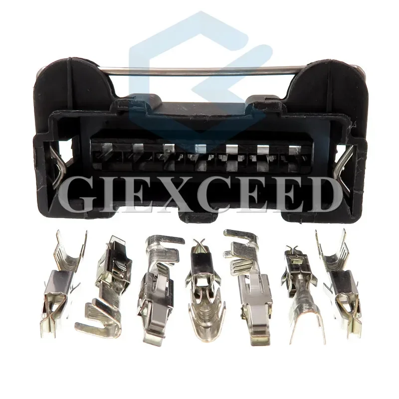 

2 комплекта 7-контактная розетка для автомобильного разъема переменного тока в сборе для AMP Tyco TE