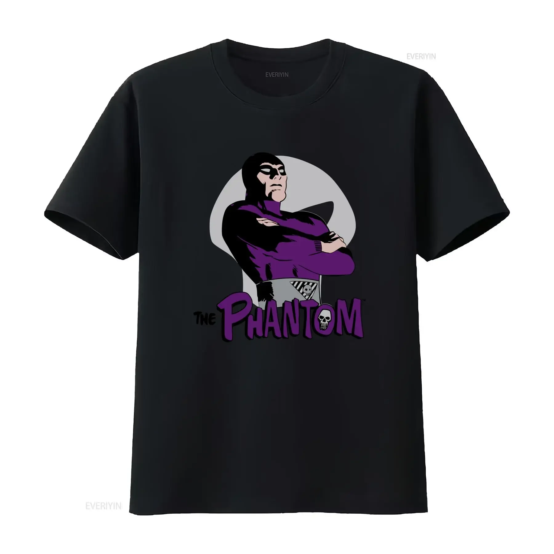 Men's The Phantom Pose Officially Licensed T Shirt Available in S to XXL Sizes vintage Washed Top For Everyday Wear graphic