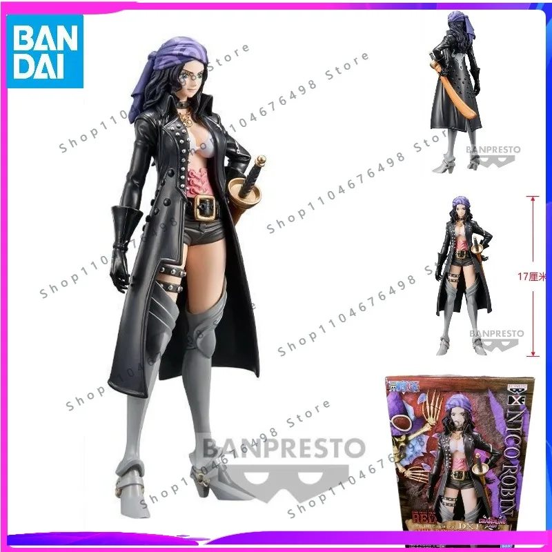 

Оригинальная аниме-фигурка Bandai One Piece Film RED DXF Нико Робин из ПВХ, коллекционная модель, игрушка, подарок на день рождения, Рождество