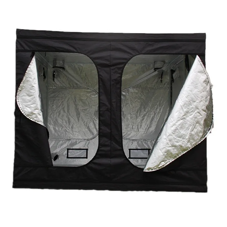 600D hydroponic plant greenhouse tent, horticultural plant tent 240 * 240 * 200CM