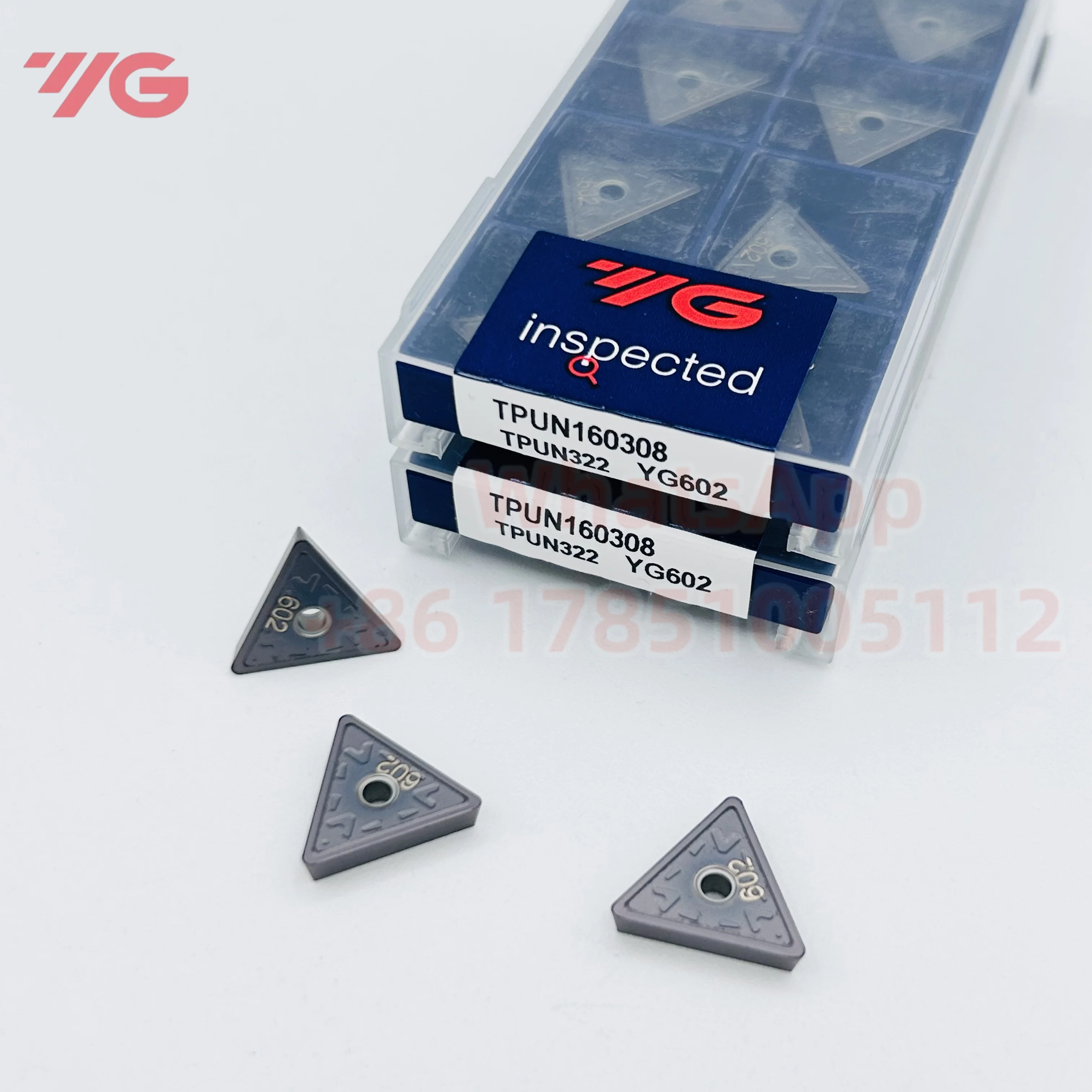 YG-1 TPUN160308 TPKN1603PDTR TPKR1603PDTR TPKN2204PDTR TPKR2204PDTR YG602 Carbide Insert TPKR Inserts