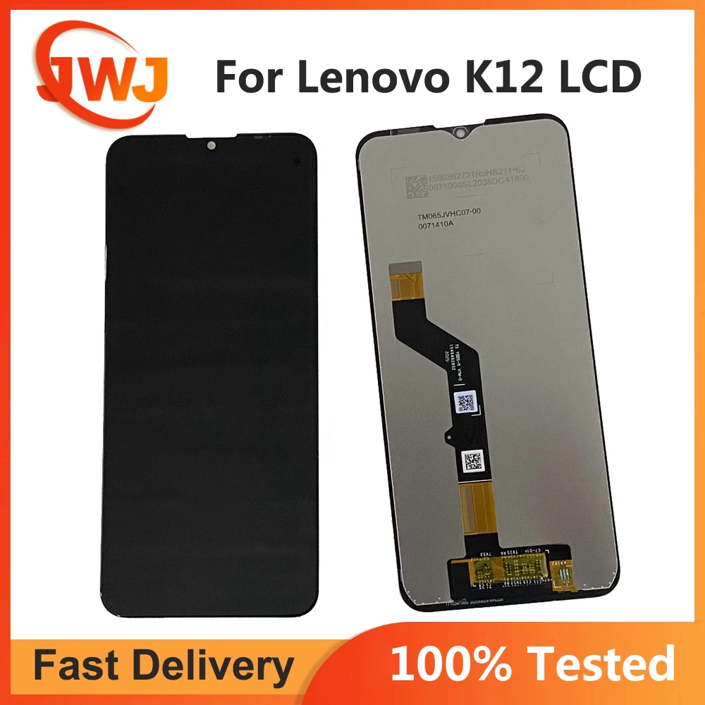 

Tetsed For Lenovo K12 Note XT2083-4 LCD Display Touch Screen Digiziter Assembly Replacement For Lenovo K12 LCD Sensor