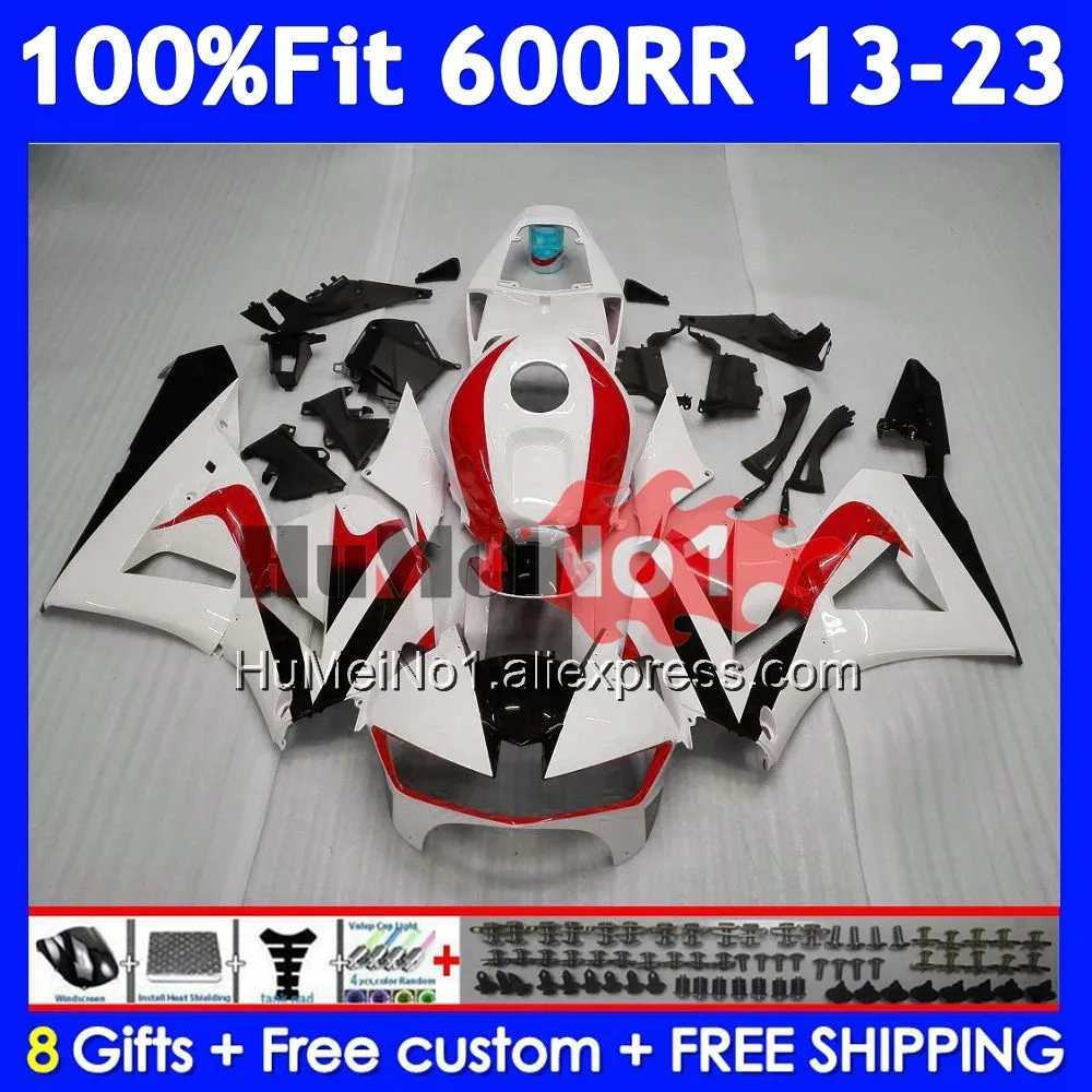 Body For HONDA CBR600 CBR 600RR 600 Red black RR CC 32No.24 CBR600RR F5 13 14 15 16 17 2018 2019 2020 2021 2022 2023 Fairing