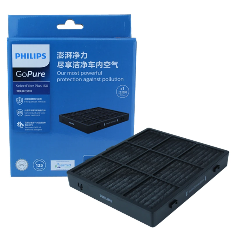 

Philips GoPure 9311 9301 9101 9111 Replacement filter for Car Air Purifier GSF160P135×1 AFP160PTC×1 CFP160PTC×1