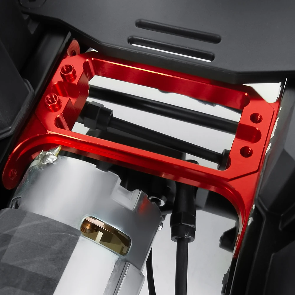 AXSPEED Suporte de montagem servo dianteiro de liga de alumínio para TRX-4 TRX4 1/10 RC Crawler Car Upgrade Parts Acessórios