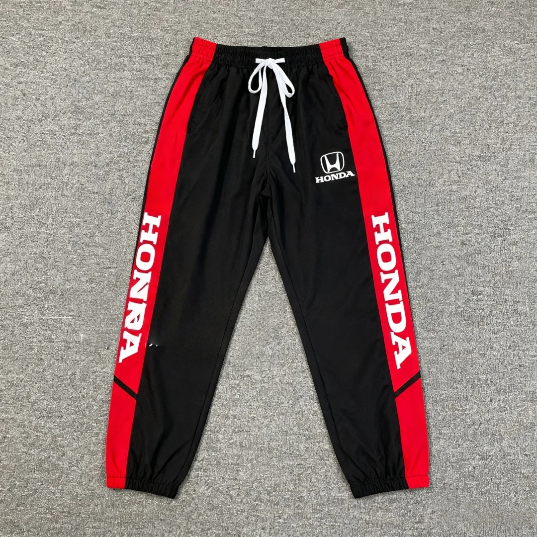 

New Hot HONDA Non-double Gold Wing Motorcycle Sweatpants Sweatpants Men's Leggings Men's Autumn and Winter Trousers Trendy Brand