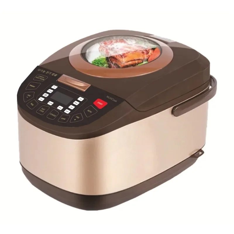 5L intelligent multi-function automatic electric digital thermal insulation rice cooker