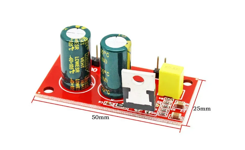 LM1875 power amplifier board, mono 30W high-power audio amplification module, DC12V24V audio box mainboard