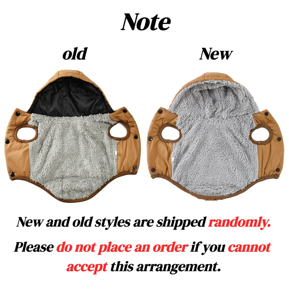 Warm Winter Dog Jacket For Small And Medium Breeds Windproof_voghion.com