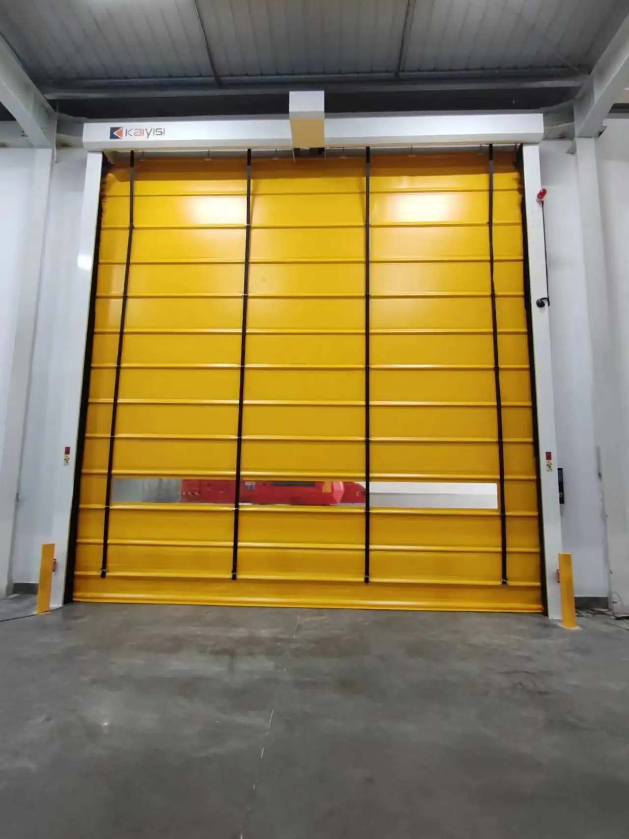 High Speed Stacking Door Windproof Impact Resistant Crashproof Industrial Door For Workshop