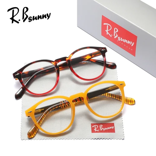 Imagen 2 del producto RBsunny gafas de lectura paquete combinado lente óptica + 1,0 ~ + 3,5 con gafas de montura redonda graduadas gafas para hombres y mujeres