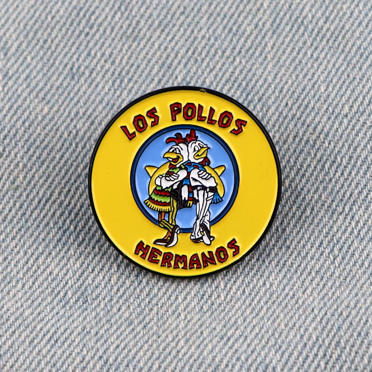 Cute Chicken Enamel Pin TV SHOW Brooches for Women Lapel Pins Badges on Backpack Clothing Accessories Fashion Jewelry Fans Gift