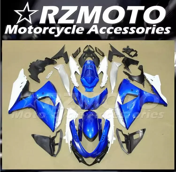

4 подарка, новый комплект обтекателей из АБС-пластика, подходит для SUZUKI 1000 K9 2009 2010 2011 2012 2013 2014 2015 2016 L3 L4, кузов синего цвета