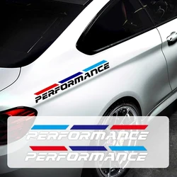 Car Body Decals Personalized Decorative Stickers For BMW Performance X1 X3 X5 X6 X4 X7 E46 E90 F20 E60 F30 E36 F10 E87 E70 E91