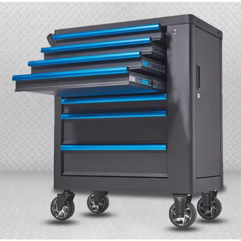 

Запираемый шкаф для инструментов для авторемонта с семью ящиками, красный, 310 шт., наборы инструментов, сталь и железо для хранения мастерской и гаража, поддержка OEM OBM