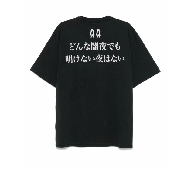 

2025 44 LABEL GROUP Cotton T-shirt Men's Women‘s Hip Hop Letter Printed TShirt Quality Designer Brand Tee Tops Streetwear