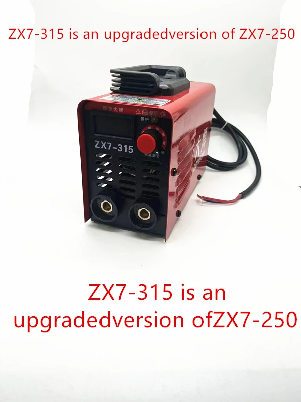 ポータブルアーク溶接機全自動工業用グレード小型すべて銅家庭用250a220vzxy-315