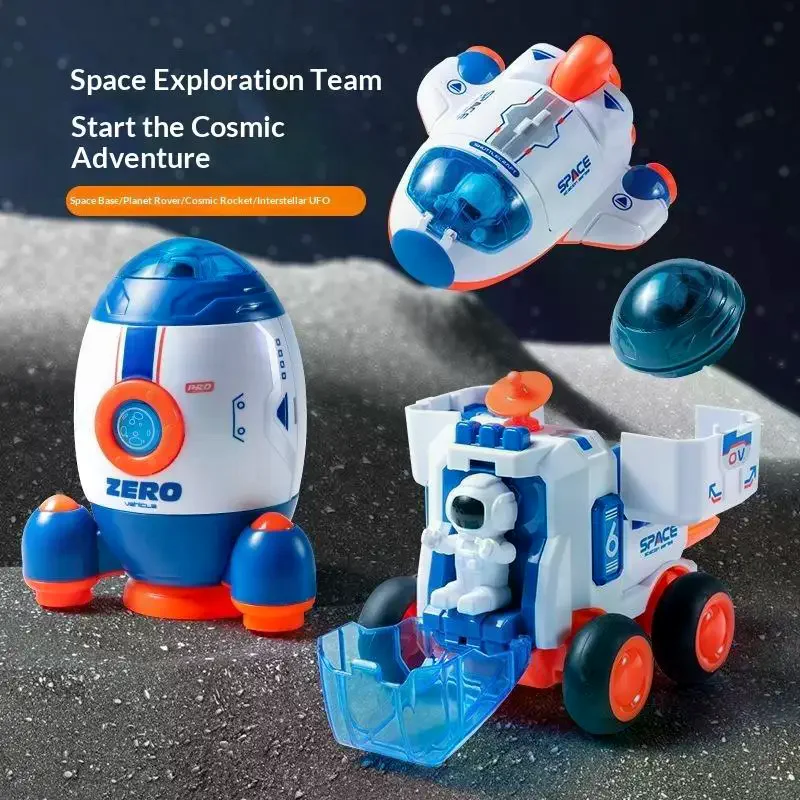 1Pcs Space Exploration Toy Set Safe Non Toxic Educational Perfect For Toddlers Imagination And Interactive Play