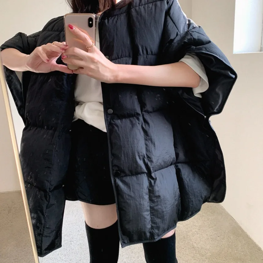 Chaleco holgado Svel para mujer Jaet coreano Sle Faionable diseño Retro invierno nueva llegada Top de algodón artículo que combina con todo