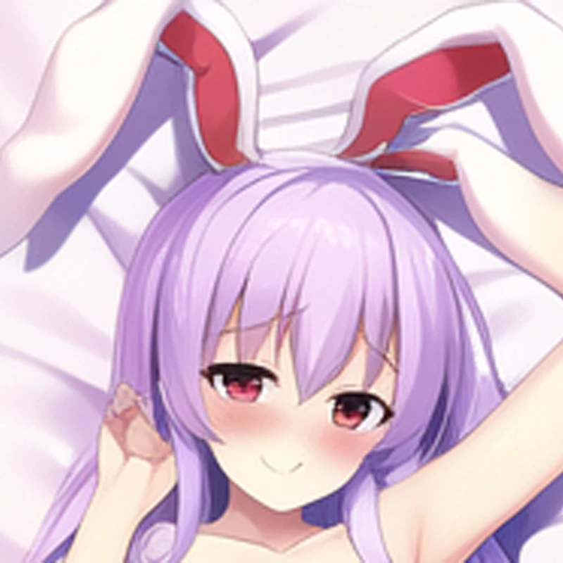 Dakimakura Anime Reisen Udongein Inaba Double-sided Print 2WAY Tricot Life-size Body Pillow Cover Pillowcase Custom print