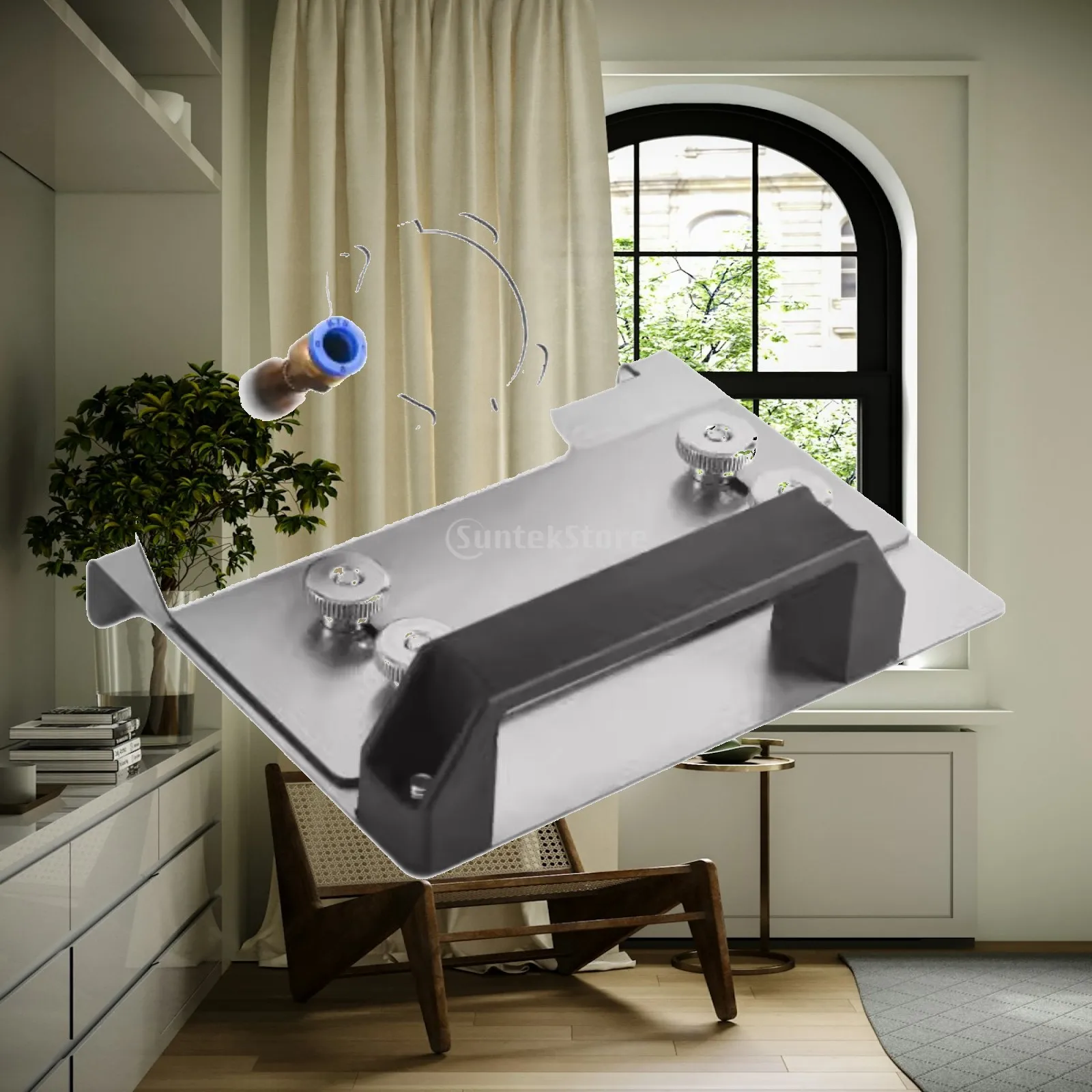 

45 Degree Tile Chamfer Stand for Angle Grinder Stainless Steel Bracket Holder for Ceramic and Woodworking Project Use
