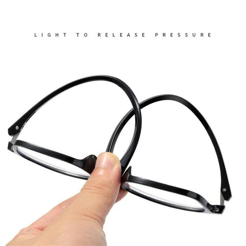 Imagen 2 del producto Gafas cuadradas Vintage TR90 para miopía, lentes graduadas de menos grado para miopía 0-0,5-1,0 To-6,0