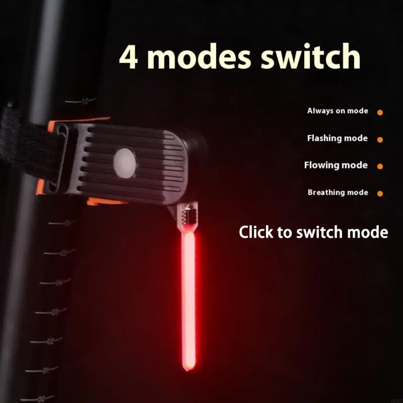 السطوع العالي LED الدراجة الخلفية الشحن ليلا ركوب الدراجات الدراجات الخلفية لركوب الدراجات ليلا السلامة