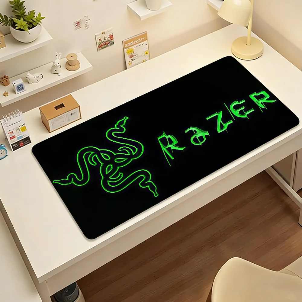 Brand R-RAZER Logo  Mouse Pad Non-slip Rubber Computer Mat Gamer Balance Decoracion Deskmat Laptop Office Large view 6