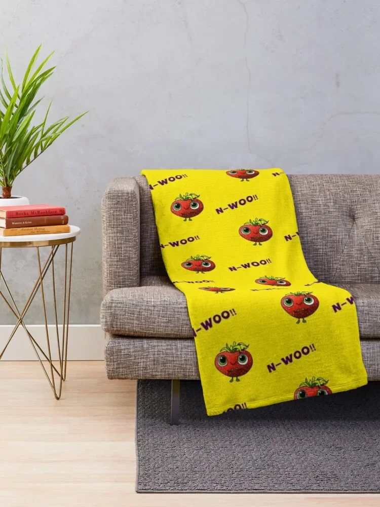 N-WOO - Barry - Cloudy with a chance of meatballs Throw Blanket Heavy Decoratives Polar Blankets