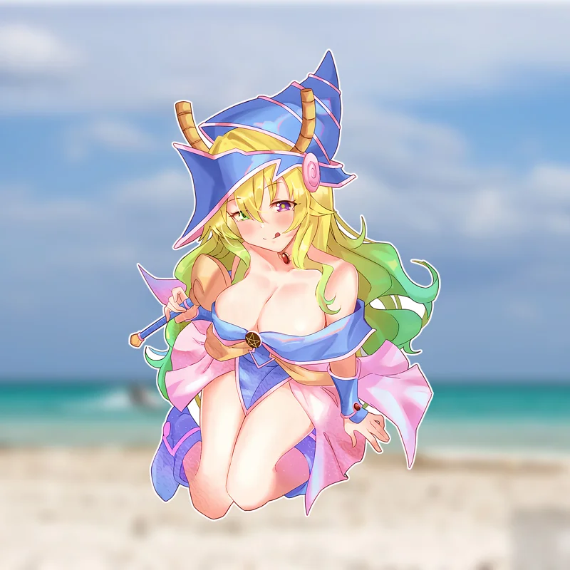 

EARLFAMILY Eye-catching Funny Sexy Anime Car Sticker Car Accessories Hentai NSFW Decal Personality Creative Auto Decoration