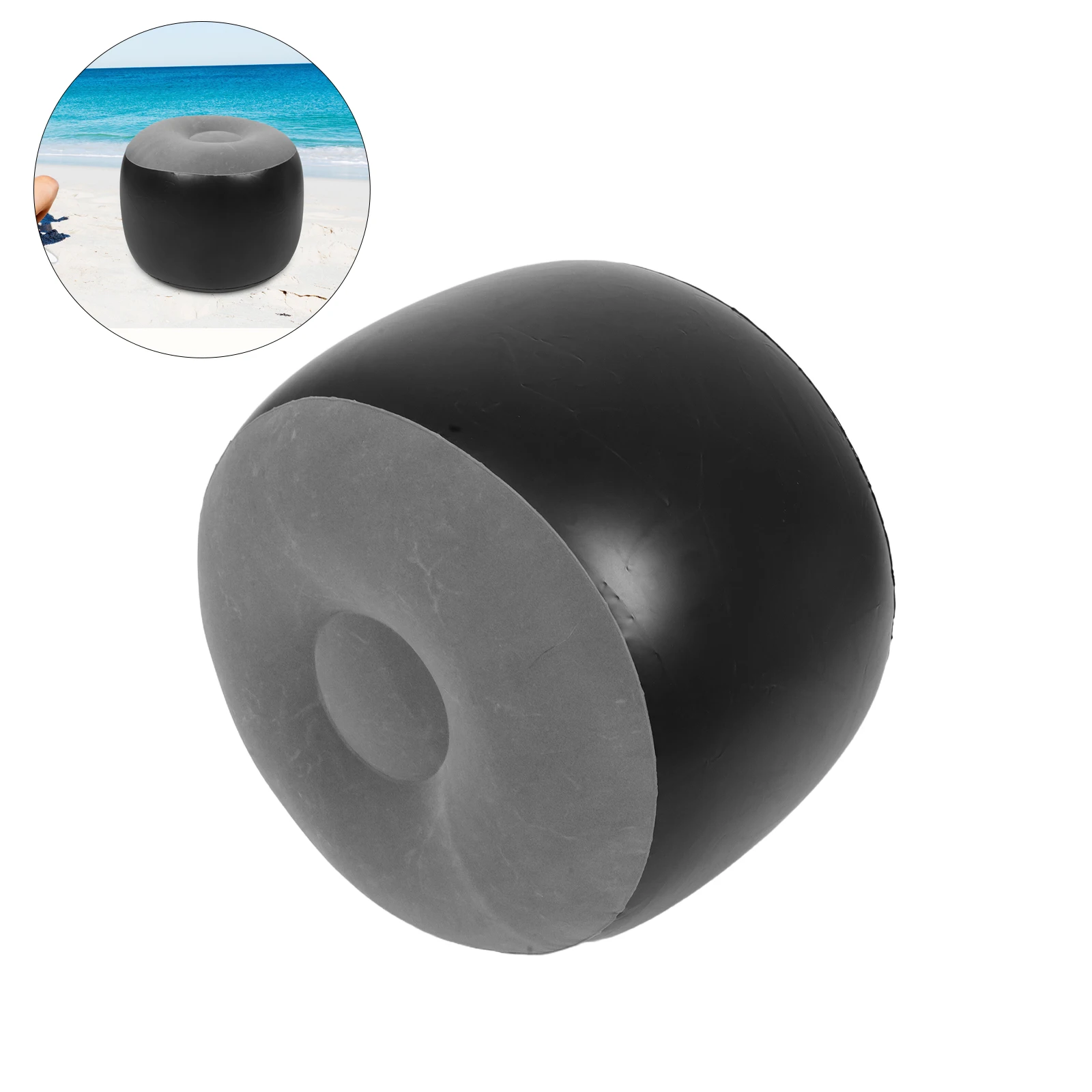 

Inflatable Seat Foldable Portable Chair Pad Camping Concert Outdoor Travel Lightweight Stool Cushion Stadium Footrest Camping