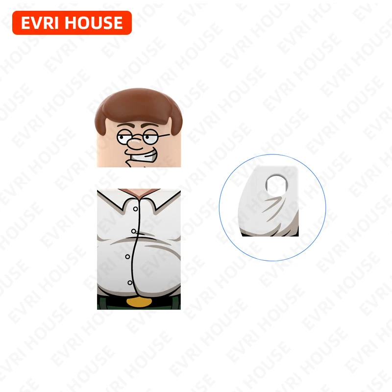 بيتر ميني عمل أرقام بنة الدمى الطوب تجميع لعب للأطفال DY553